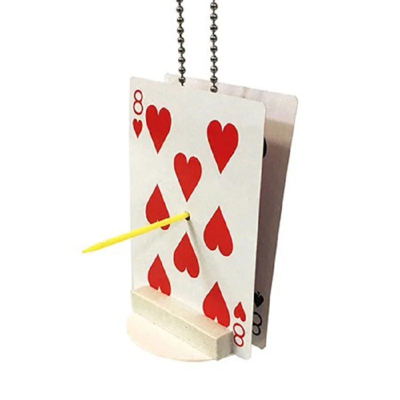 Chain Thru Sword Card Magic Close up Illusions Gimmick Props Mentalism magic tricks magic prop
Chain Thru Sword Card Magic Close up Illusions Gimmick Props Mentalism magic tricks magic prop