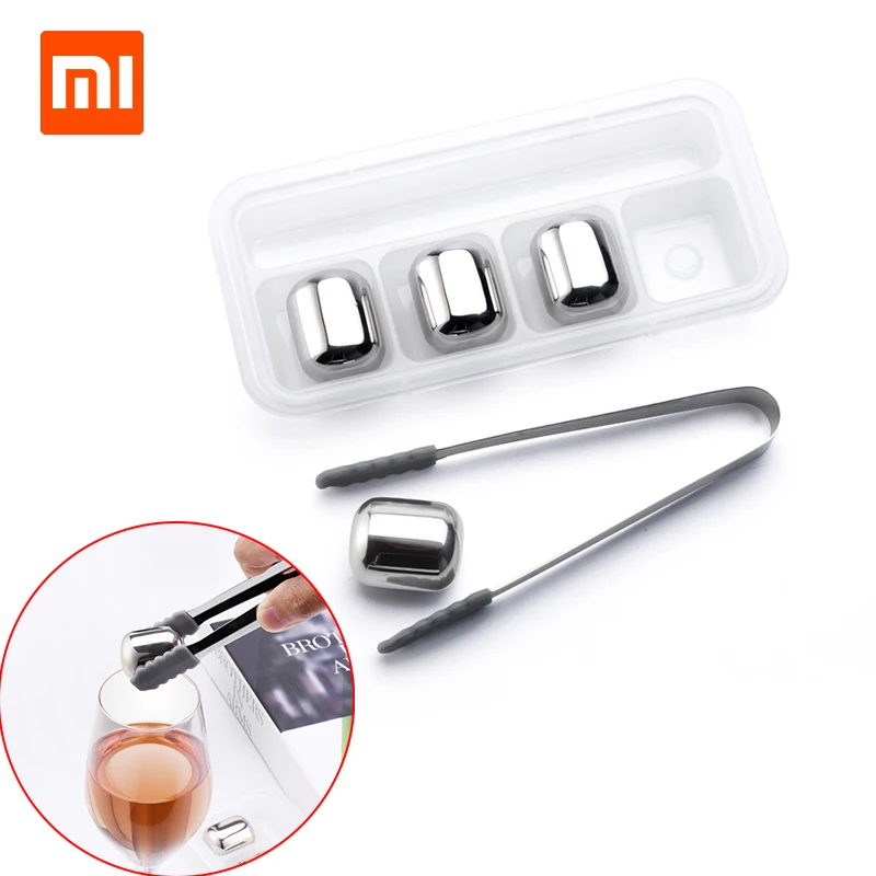 Xiaomi Mijia Circle Joy Ice Cube Round 304 Stainless Steel Washable Long-term Use Ice maker For Wine Corks Fruit Juice
Xiaomi Mijia Circle Joy Ice Cube Round 304 Stainless Steel Washable Long-term Use Ice maker For Wine Corks Fruit Juice