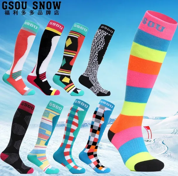 Gsou snow couples warm ski stockings women men thick thermal snowboarding ski socks winter outdoor sports socks high quality
Gsou snow couples warm ski stockings women men thick thermal snowboarding ski socks winter outdoor sports socks high quality