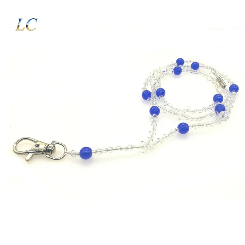 LoveChain Sunglasses hang rope job card Stained Glass Beaded ID Badge Lanyard Necklace Breakaway Safety Clasp Card Hang belt
LoveChain Sunglasses hang rope job card Stained Glass Beaded ID Badge Lanyard Necklace Breakaway Safety Clasp Card Hang belt