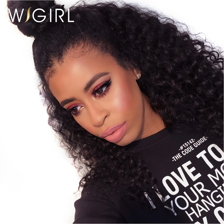 Wigirl Hair Curly Lace Front Wigs For Black Women Pre pluck Hairline with Baby Hair Virgin Hair Deep Wave Human Hair Wigs
Wigirl Hair Curly Lace Front Wigs For Black Women Pre pluck Hairline with Baby Hair Virgin Hair Deep Wave Human Hair Wigs