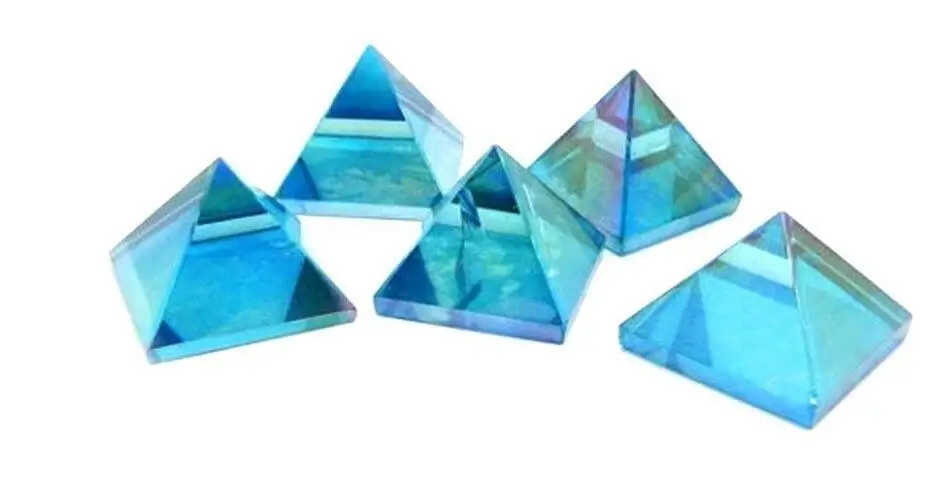 1 (ONE) Chakra Pyramid - Aqua Aura Pyramid - Crystal Quartz Aqua Aura Pyramid - Reiki - Metaphysical - Crafting - Crystal Grids
1 (ONE) Chakra Pyramid - Aqua Aura Pyramid - Crystal Quartz Aqua Aura Pyramid - Reiki - Metaphysical - Crafting - Crystal Grids