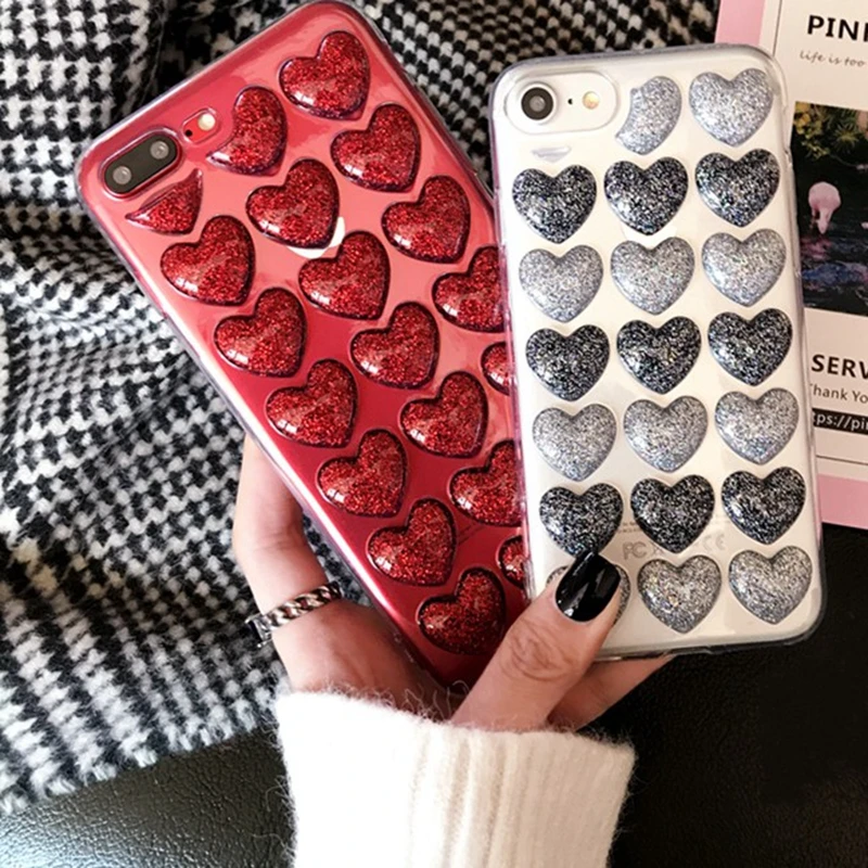Силиконовый чехол с блестками для iphone XS Max XR 6 6s plus 7 8 X|Специальные чехлы| |
