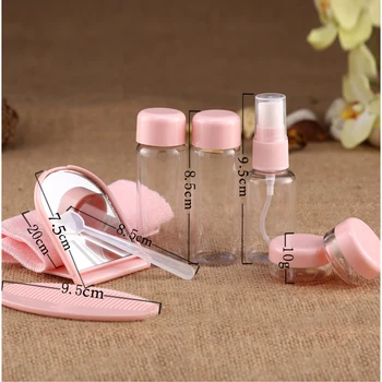 9pcs/Set Portable Refillable Bottles Travel Bottle Makeup Cream Empty Container Storage Bag Spray bottle
9pcs/Set Portable Refillable Bottles Travel Bottle Makeup Cream Empty Container Storage Bag Spray bottle