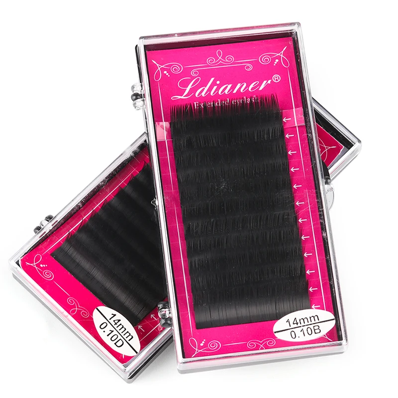 New 12 Lines Thickness 0.01mm 8/9/10/11/12/13/14mm Faux Mink Individual Eyelash Lashes B C D Curl Makeup Volume Lashes Extension
New 12 Lines Thickness 0.01mm 8/9/10/11/12/13/14mm Faux Mink Individual Eyelash Lashes B C D Curl Makeup Volume Lashes Extension