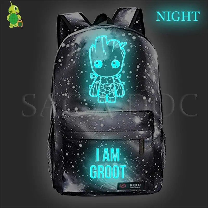 Avengers Guardians of The Galaxy Backpack Galaxy Luminous School Bags for Teenage Girls Boys Travel Rucksack Kids Book Bags
Avengers Guardians of The Galaxy Backpack Galaxy Luminous School Bags for Teenage Girls Boys Travel Rucksack Kids Book Bags