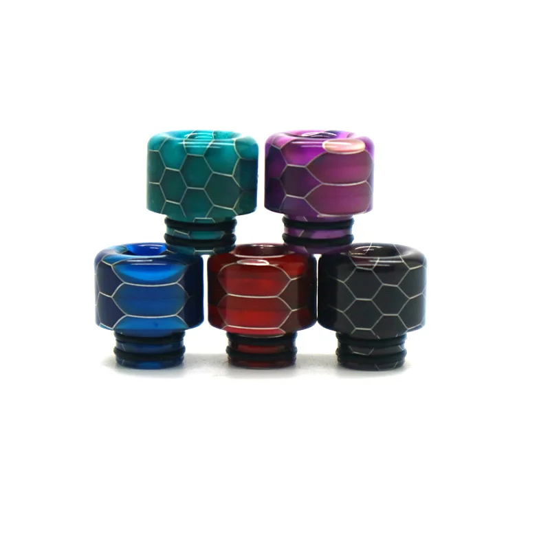 

E Cigarettes 510 Resin Drip Tip Epoxy Snake Thread Mouthpiece for Electronic Cigarette Vape Mech RDA RBA RTA RDTA Atomizers Kit