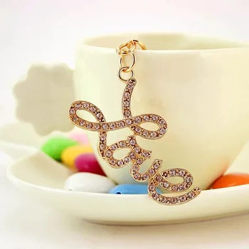 free shipping 12pcs/lot rhinestone love letter keychain wedding bridal showers party favors and gifts, Valentine's Day lady gift 
free shipping 12pcs/lot rhinestone love letter keychain wedding bridal showers party favors and gifts, Valentine's Day lady gift