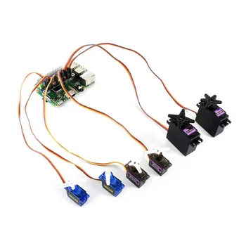 Waveshare Servo Driver HAT 16-Channel 12-bit I2C Interface compatible with Raspberry Pi Zero/Zero W/Zero WH/2B/3B/3B+
Waveshare Servo Driver HAT 16-Channel 12-bit I2C Interface compatible with Raspberry Pi Zero/Zero W/Zero WH/2B/3B/3B+