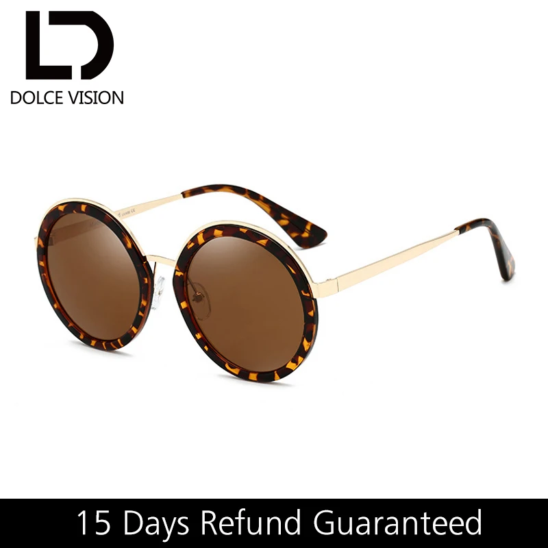 DOLCE VISION Brown Shades Sunglasses Ladies Retro Round Oculos de sol Female Vintage 2018 Sun Glasses for Women Fashion Lunette
DOLCE VISION Brown Shades Sunglasses Ladies Retro Round Oculos de sol Female Vintage 2018 Sun Glasses for Women Fashion Lunette