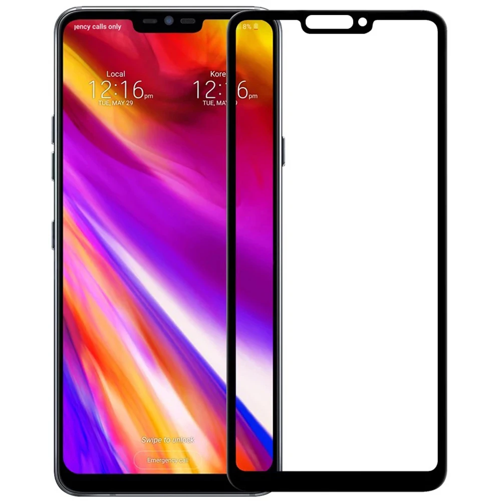 Premium Full-Screen Coverage Tempered Glass For LG G7 thinq G6 Q7 Q6 K10 2017 Protective Glass for LG K8 K10 2018 Stylo 4 film
Premium Full-Screen Coverage Tempered Glass For LG G7 thinq G6 Q7 Q6 K10 2017 Protective Glass for LG K8 K10 2018 Stylo 4 film
