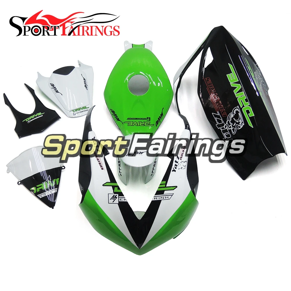 Green White Fiberglass Racing Fairings For Honda CBR1000RR Year 12-14 2012 2013 2014 ABS Fairings Kit Bodywork Motorbike Cowling
Green White Fiberglass Racing Fairings For Honda CBR1000RR Year 12-14 2012 2013 2014 ABS Fairings Kit Bodywork Motorbike Cowling