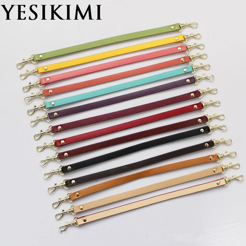 1 pcs Genuine Leather 1*31 CM Replacement Short Straps Bag Accessories Bag Handles
1 pcs Genuine Leather 1*31 CM Replacement Short Straps Bag Accessories Bag Handles