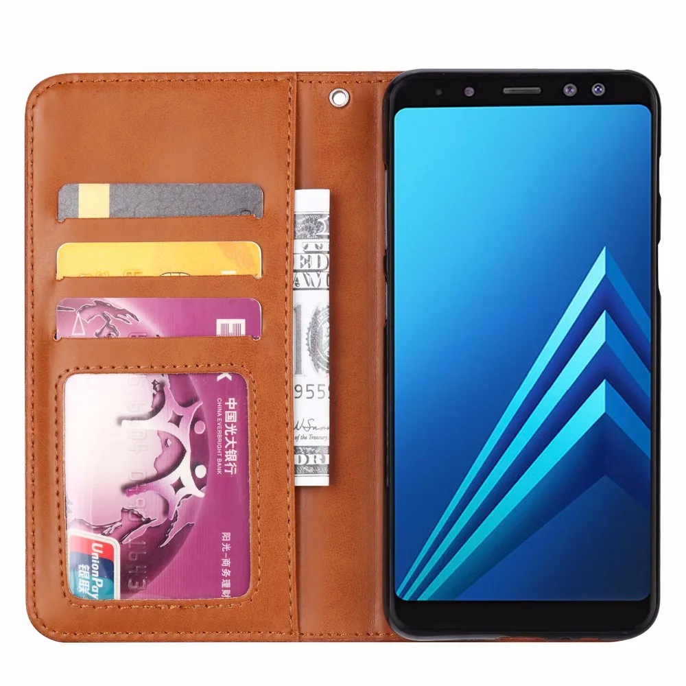 Soft Leather phone case For Samsung galaxy A8 2018 A530F Wallet Luxury Flip PU Leather Phone Wallet Card Holder Cover Case
Soft Leather phone case For Samsung galaxy A8 2018 A530F Wallet Luxury Flip PU Leather Phone Wallet Card Holder Cover Case