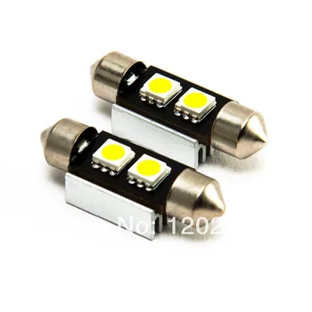 Free Shipping 10pcs Bombillas 2 led SMD 5050 c5w 30mm 31mm blanco CANBUS coche o moto
Free Shipping 10pcs Bombillas 2 led SMD 5050 c5w 30mm 31mm blanco CANBUS coche o moto