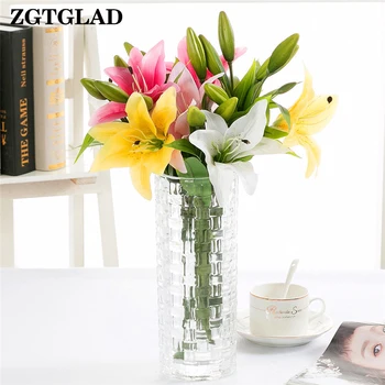 1Pcs Artificial Lily Flowers Fake Flower Plants Bridal Party Home Wedding Decor Supplies
1Pcs Artificial Lily Flowers Fake Flower Plants Bridal Party Home Wedding Decor Supplies