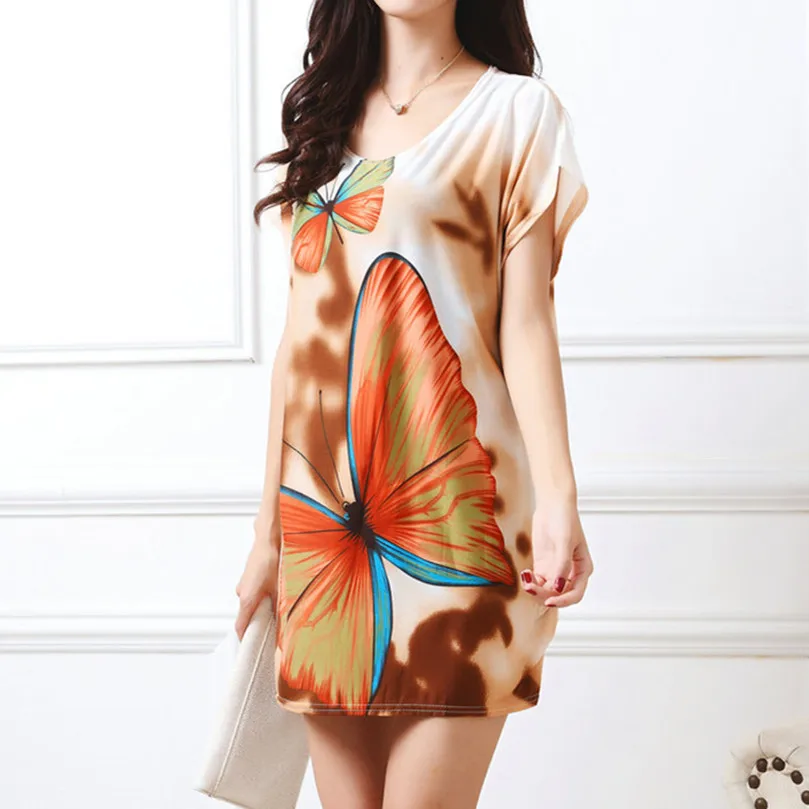 2018 summer women T Shirt Dress Plus Size mini dress short sleeve Loose Casual tunic sexy dresses large big XL-5XL orange
2018 summer women T Shirt Dress Plus Size mini dress short sleeve Loose Casual tunic sexy dresses large big XL-5XL orange