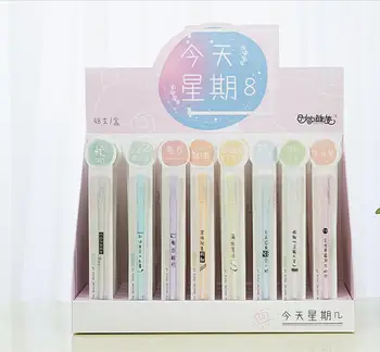 new lovely week style gel pen cartoon stationery prize kawaii stydent pen office write sign pen black neutral pen 48pc/lot
new lovely week style gel pen cartoon stationery prize kawaii stydent pen office write sign pen black neutral pen 48pc/lot