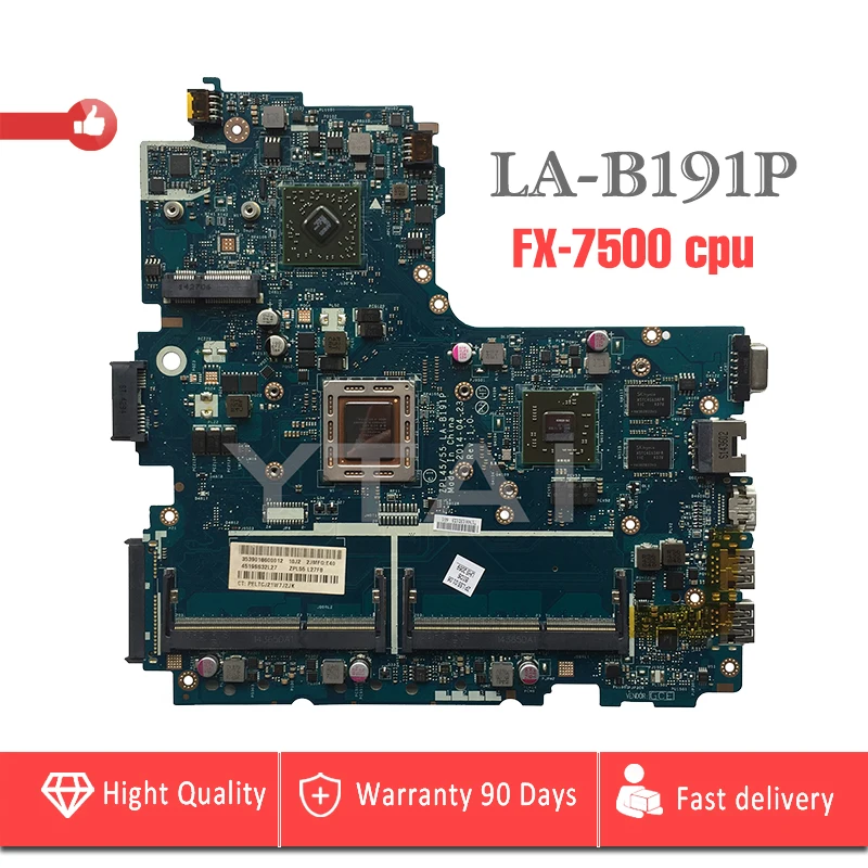 LA-B191P For HP 445 455 G2 laptop motherboard FX-7500 CPU 779921-601 773080-601 100% test intact
LA-B191P For HP 445 455 G2 laptop motherboard FX-7500 CPU 779921-601 773080-601 100% test intact