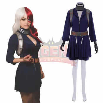 Anime My Hero Academia Shoto Todoroki Cosplay Costume Boku no Hero Akademia female version custom made 
Anime My Hero Academia Shoto Todoroki Cosplay Costume Boku no Hero Akademia female version custom made