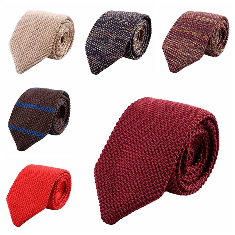 Brand Fashion Striped Ties Men Knitted Tie Neck Narrow Skinny Neckties Male Slim Designer For Men
Brand Fashion Striped Ties Men Knitted Tie Neck Narrow Skinny Neckties Male Slim Designer For Men