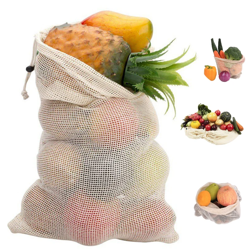 Home Kitchen Fruit Vegetable Storage Mesh Bags With Drawstring Washable Organizer Bag Reusable Storage Bags Baskets
Home Kitchen Fruit Vegetable Storage Mesh Bags With Drawstring Washable Organizer Bag Reusable Storage Bags Baskets