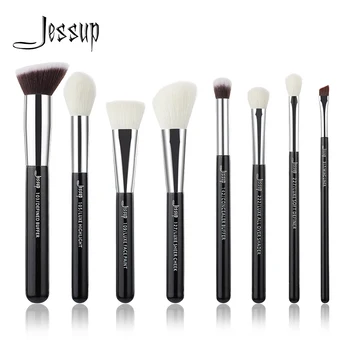 Jessup Black/Silver Professional Makeup Brushes Set Beauty Tools Make up Brush Buffer Paint Cheek Highlight Shader line
Jessup Black/Silver Professional Makeup Brushes Set Beauty Tools Make up Brush Buffer Paint Cheek Highlight Shader line