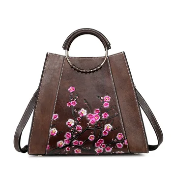 2019 Luxury Women Genuine Leather Handbags Ladies Retro Elegant Shoulder Messenger Bag Cow Leather Handmade Womans Bags
2019 Luxury Women Genuine Leather Handbags Ladies Retro Elegant Shoulder Messenger Bag Cow Leather Handmade Womans Bags