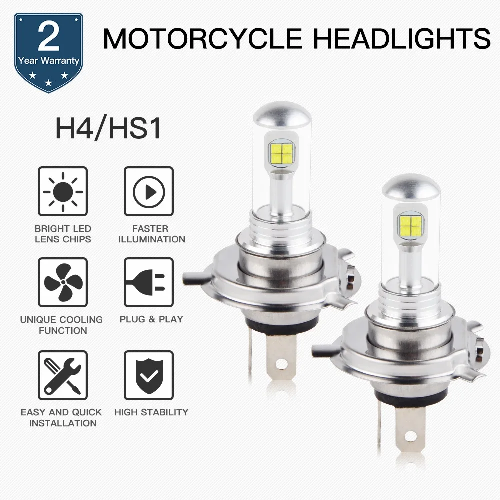 H4 LED Motorcycle Headlight DC 9-36V For POLARIS 340 Transport 2008 h4 Motor Led Super White Moto Bulbs
H4 LED Motorcycle Headlight DC 9-36V For POLARIS 340 Transport 2008 h4 Motor Led Super White Moto Bulbs