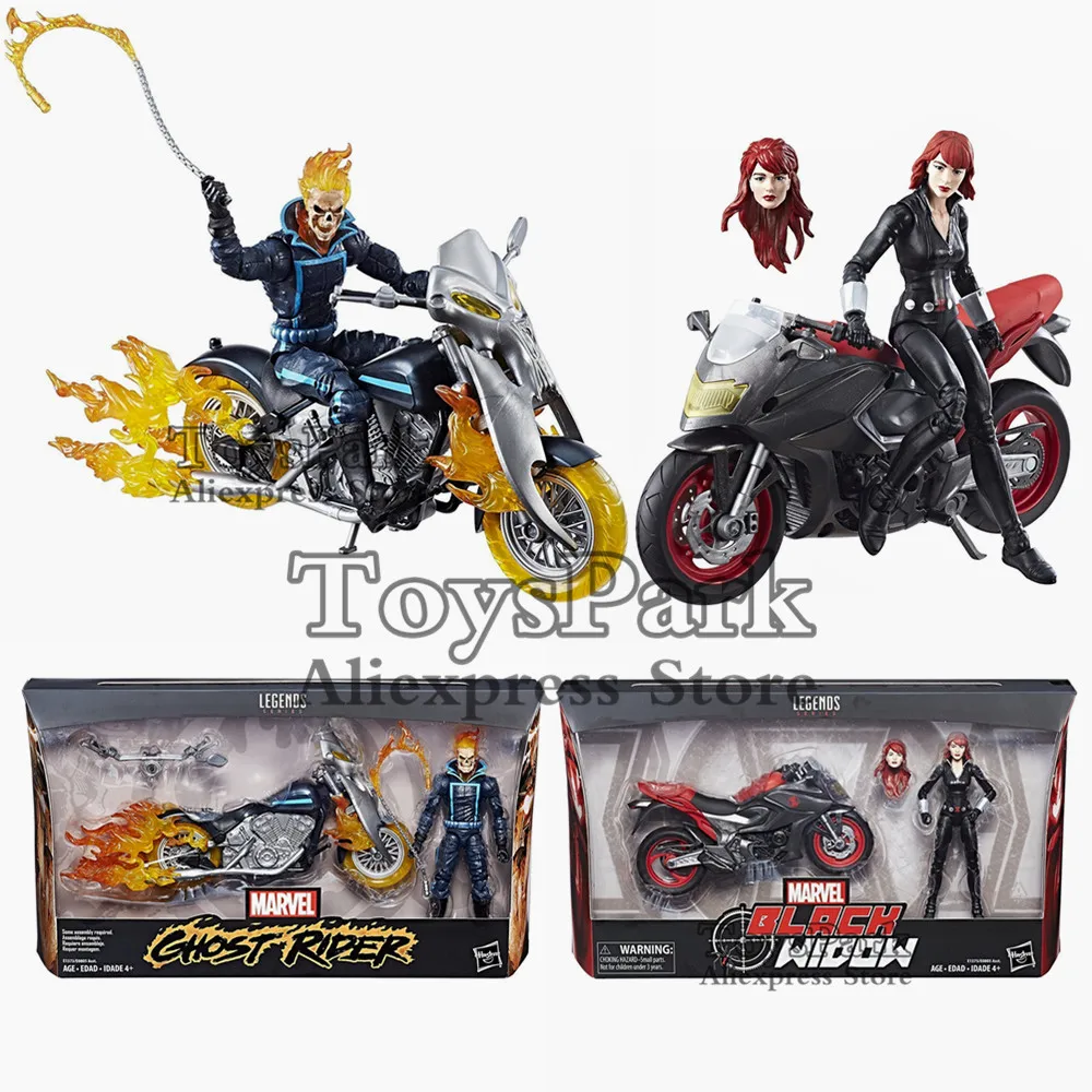 2018 Marvel Legends Series Ghost Rider Black Widow 6" Action Figure With Motorcycle Ultimate Flame Cycle Doll Model Collectible
2018 Marvel Legends Series Ghost Rider Black Widow 6" Action Figure With Motorcycle Ultimate Flame Cycle Doll Model Collectible