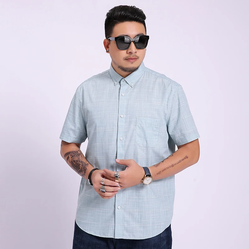 plus size 2019 Summer New Men's Shirt Fashion Casual Slim Men's Short Sleeve Shirt Brand Large Size Clothes 6XL 7XL 8XL
plus size 2019 Summer New Men's Shirt Fashion Casual Slim Men's Short Sleeve Shirt Brand Large Size Clothes 6XL 7XL 8XL