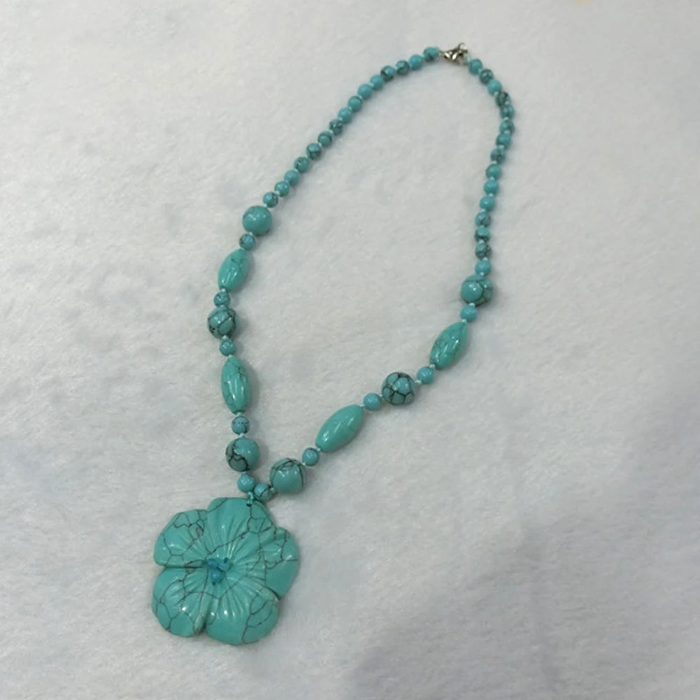 3pcs Fashion Bohemian Tribal Natural Stone Green Turquoises Jewelry Bead Halsband Carve Flower of Life Pendant Necklace Free
3pcs Fashion Bohemian Tribal Natural Stone Green Turquoises Jewelry Bead Halsband Carve Flower of Life Pendant Necklace Free
