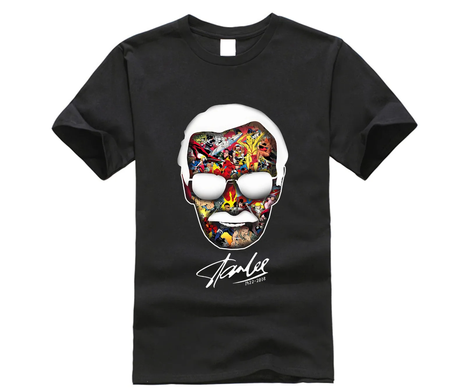 Head Rip Stan Lee T-Shirt Avengers Superhero Gift Unisex Adult Tee Cotton Casual shirts
Head Rip Stan Lee T-Shirt Avengers Superhero Gift Unisex Adult Tee Cotton Casual shirts