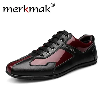 Brand Fashion Genuine Leather Men Shoes 2018 New Leather Men Casual Shoes High Quality Plus Size 36-48 Flat Shoes For Men
Brand Fashion Genuine Leather Men Shoes 2018 New Leather Men Casual Shoes High Quality Plus Size 36-48 Flat Shoes For Men