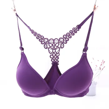 New sexy front buckle beauty back comfortable fashion no steel ring smooth underwear Y-type sexy gathered bra push up lingerie
New sexy front buckle beauty back comfortable fashion no steel ring smooth underwear Y-type sexy gathered bra push up lingerie