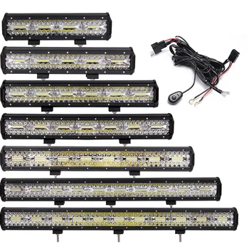 UNIVERSAL OFFROAD LED LIGHT BAR CAR LIGHTING TRUCK PICKUP TRAILER TRACTOR SUV AWD RZR 12V24V COMBO LAMP 240W 300W 420W INDICATOR
UNIVERSAL OFFROAD LED LIGHT BAR CAR LIGHTING TRUCK PICKUP TRAILER TRACTOR SUV AWD RZR 12V24V COMBO LAMP 240W 300W 420W INDICATOR