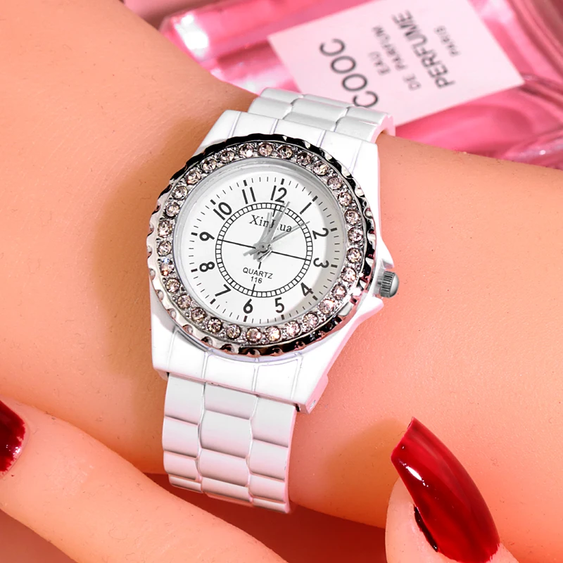 Women Watches Elegant Quartz Clock Luxury Crystal Bracelet Womens Watch relogio feminino Ladies reloj mujer montre fem kol saat 2