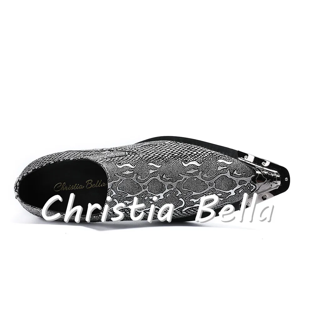 Мужские шикарные туфли оксфорды Christia Bella брендовые дизайнерские модельные для