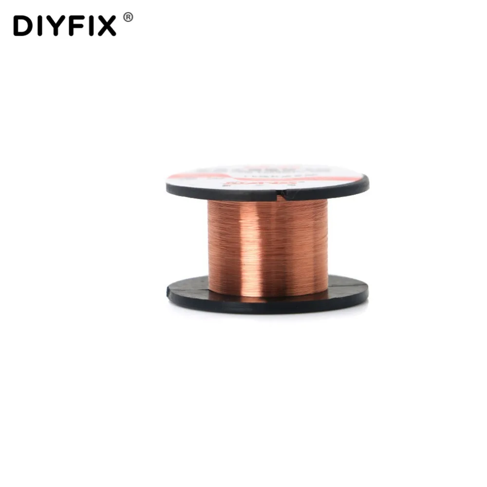 DIYFIX 1Pc 0.02mm 50m PCB Link Wire Soldering Wire Copper Jump Line for iPhone CellPhone Chip Welding Maintenance Repair Tools
DIYFIX 1Pc 0.02mm 50m PCB Link Wire Soldering Wire Copper Jump Line for iPhone CellPhone Chip Welding Maintenance Repair Tools