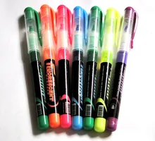 6 kolorów/dużo kreatywne artykuły papiernicze system kapilarny zakreślacz markery kolorowe pióra Produkty-nowości 334(China)