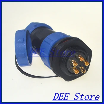 AC 500V 30A 21mm Thread 5P Cable Gland Connecting Aviation Plug + Waterproof Cap
AC 500V 30A 21mm Thread 5P Cable Gland Connecting Aviation Plug + Waterproof Cap