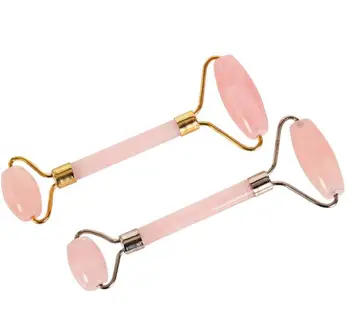 50pcs/lot New arrival pink quartz Facial Relaxation Slimming Tool/rose quartz Roller Massager For Face jade massage stone SL866
50pcs/lot New arrival pink quartz Facial Relaxation Slimming Tool/rose quartz Roller Massager For Face jade massage stone SL866