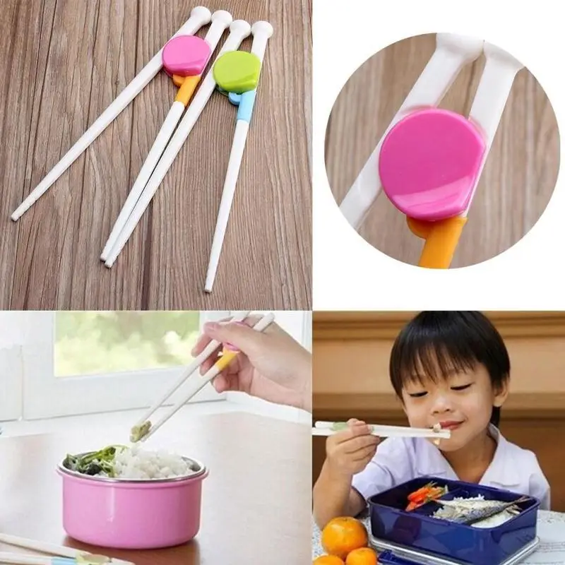 Kids Baby Learning Helper Training Chopsticks Children Chopsticks For Right Hand Home Children's Products Tableware
Kids Baby Learning Helper Training Chopsticks Children Chopsticks For Right Hand Home Children's Products Tableware