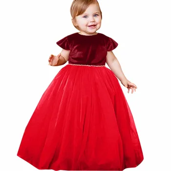 2019 newest summer Dress Toddler Baby Girls Kids Fly Sleeve Solid Pearl Party Princess Wedding Dress 0117
2019 newest summer Dress Toddler Baby Girls Kids Fly Sleeve Solid Pearl Party Princess Wedding Dress 0117
