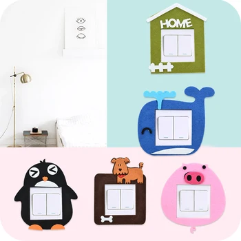 Creative Cartoon Felt Switch Stickers Home Bedroom Switch Cover Socket Decorative Wall Stickers Switch Cover
Creative Cartoon Felt Switch Stickers Home Bedroom Switch Cover Socket Decorative Wall Stickers Switch Cover