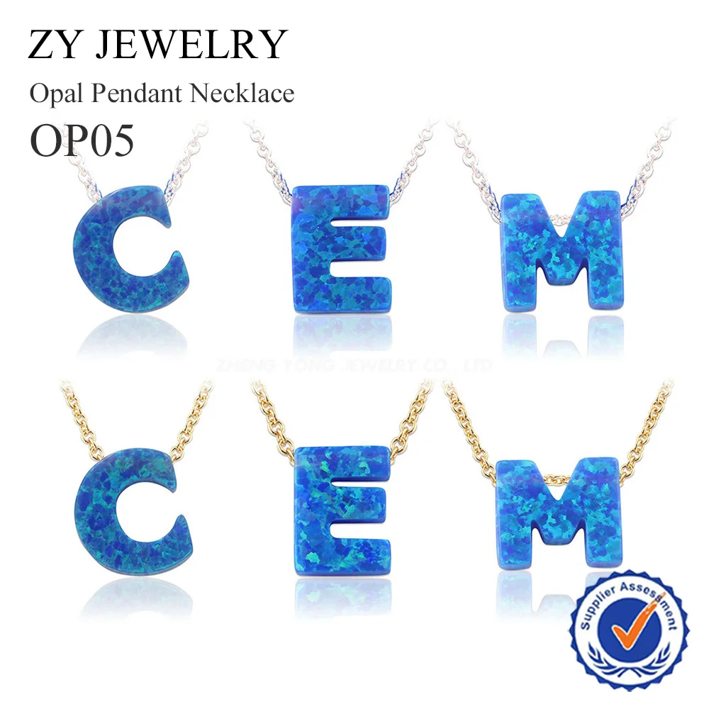 1pc/lot Gold Color Initial Letters Synthetic Opal Pendant Necklace High Quality Silver Plated Brass Chain Necklace for Gift
1pc/lot Gold Color Initial Letters Synthetic Opal Pendant Necklace High Quality Silver Plated Brass Chain Necklace for Gift
