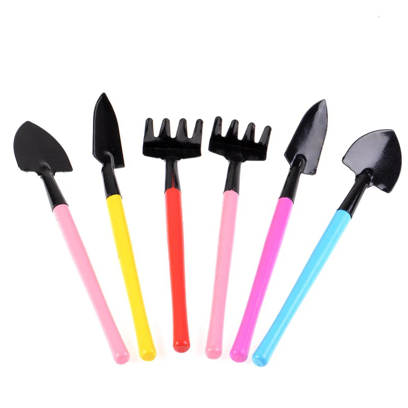 1Set Colourful Mini Garden Tools Rake+Spade+Shovel for Fairy Garden Miniatures Tools Terrarium Figurines Tool Miniature Ornament
1Set Colourful Mini Garden Tools Rake+Spade+Shovel for Fairy Garden Miniatures Tools Terrarium Figurines Tool Miniature Ornament