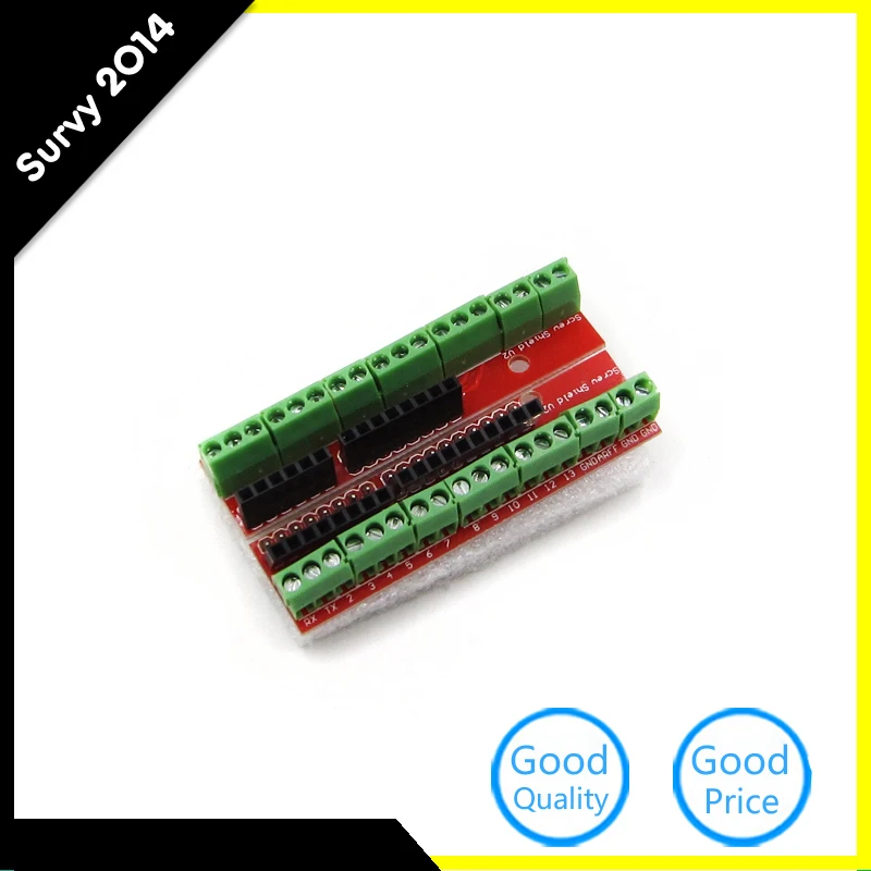 1PCS For Arduino Proto Screw Shield V2 Expansion Board Compatible For Arduino UNO R3
1PCS For Arduino Proto Screw Shield V2 Expansion Board Compatible For Arduino UNO R3