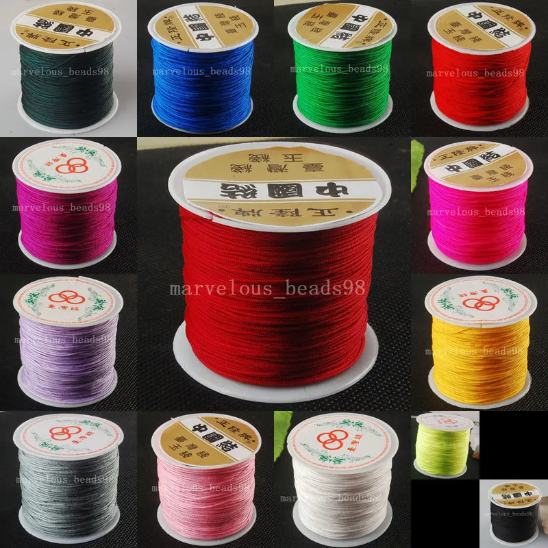 Free Shipping 0.4MM Nylon mix color Blue White Red Green Pink Rose Black Purple Silver Blue Gold Beading Cord 60M 1Pcs WFH191
Free Shipping 0.4MM Nylon mix color Blue White Red Green Pink Rose Black Purple Silver Blue Gold Beading Cord 60M 1Pcs WFH191