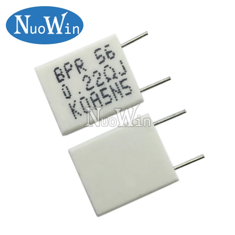 10pcs BPR56 5W 0.1 0.15 0.22 0.25 0.33 0.5 ohm Non-inductive Ceramic Cement Resistor 0.1R 0.15R 0.22R 0.25R 0.33R 0.5R
10pcs BPR56 5W 0.1 0.15 0.22 0.25 0.33 0.5 ohm Non-inductive Ceramic Cement Resistor 0.1R 0.15R 0.22R 0.25R 0.33R 0.5R